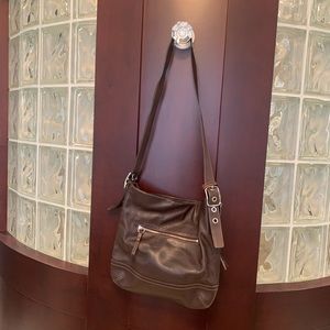 Coach Brown Leather Handbag